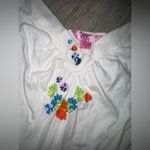 PINK - Victoria's Secret VSPINK Y2K Embroidered Chemise Slip Dress Large Photo 4