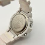 Women’s White Digital Sports Watch WR St. Steel 35mm Working New Battery Photo 4