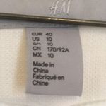 H&M White Business Jacket Photo 2