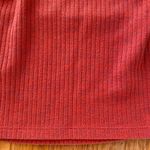 Urban Outfitters berry red ribbed square neck long sleeve top Photo 10
