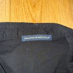 Brandy Melville  Shirt Collared Button Up Long Sleeve One Size Black Photo 1