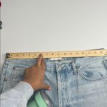 AGOLDE  Riley High Rise Distressed Light Wash Denim Straight Crop‎ Jeans Size 31 Photo 11