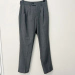 Universal Standard ‎ Silvia Slim Cut Trousers in Castlerock Grey Size 2 NWT Photo 1