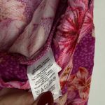 Loft  Floral Flowy Wide Leg Linen Pants Pull On Size Large L EUC Photo 12