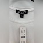 J.Crew  Vintage jersey puff-sleeve T-shirt in white Photo 3