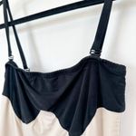 Orseund Iris | Abstract Color block Tube Top in Black & Cream‎ Xsmall $225 Size XS Photo 5