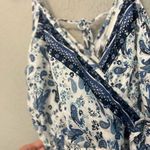 Japna Japan White and Blue floral bohemian jumpsuit Photo 3