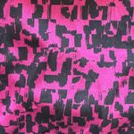 Calvin Klein Geometric Long Sleeve Button Down Blouse Crepe Fuchsia NWOT Medium Photo 11