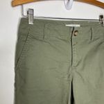 Loft the slim olive green ankle pants women's size 2P petite business casual Photo 1