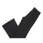 NWT Mother The Roller Prep Heel in Pitch Black Wide Leg Stretch Jeans 32 Photo 6