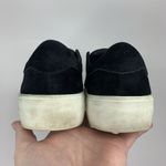 J/Slides Alara Sz 7.5 Shoes Fashion Sneaker Slip On Women’s Black Suede Leather Photo 3