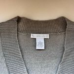 Design History  Grey White Blue Button Down Cardigan Size Small NWT Photo 2