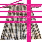 Thrill Jeans BLACK AND WHITE PLAID LONG BUTTON DOWN WITH SIDE SLITS (1X) Photo 13