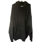SKIMS  Plus Size 4X/5X Black‎ Onyx COZY KNIT UNISEX HOODIE Pullover Sweatshirt Photo 1