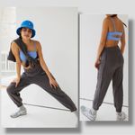 Free People FP Movement Where The Wind Blows Solid Joggers Charcoal Grey Small Photo 1