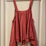 We The Free free people‎  XS rust colored flowy tank Photo 3