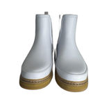 Hunter Boots Womens SZ 9 White Chelsea Rain Waterproof Gum Sole refined stitch Photo 1