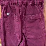 Big Bud Press Short Sleeve Cotton Twill Utility Jumpsuit in Cranberry‎ Size XXS Red Photo 10