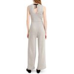 J.Crew NWT Sleeveless Lurex Jumpsuit in Silver Metallic Velvet Tie Jumper S $188 Photo 4