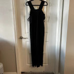 Helmut Lang 299  Women's Side Tie Tank Jumpsuit Size XS Color Black Photo 11