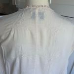 American Eagle Women's L/XL Cream Open Front Cardigan Lace Boho Chic Sweater Photo 6