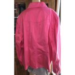 Jones New York Signature Pink 5 Button Collared Long Sleeve Jacket Womens 3X Photo 6