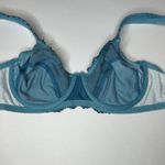 New curve muse unlined blue lace bra 34D Size undefined Photo 3