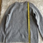 BP Nordstrom‎  Cable Knit Sweater Crewneck Pullover Grey - XS Photo 4