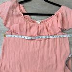 Eberjay Eberjey Nomad Florence Off Shoulder Midi Dress in Candlelight Peach Size small Photo 5