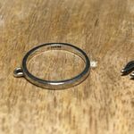 James Avery Retired Dove Charm Dangle Sterling Silver Ring Photo 5