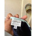 Essaye Surface Art Australian navy green Siamese cat print mini circle skirt XS Photo 7