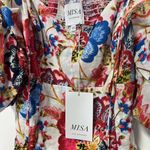 MISA Los Angeles NWT Misa Ruchika Floral Smocked back Romper in Amalfi botanical size XS Photo 5