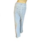 Torrid LIGHT BLUE DENIM STRAIGHT LEG JEANS WITH WHITE PINSTRIPES (18T) Photo 5
