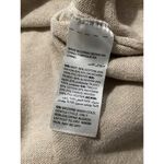 Chico's Chico’s Tan Knit Pullover Sweater Top With Floral Accents Photo 5