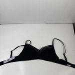 Savage X Fenty Size S Bralette Cotton Essentials Lace LV5 Black Caviar Woman’s Photo 8