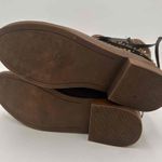 Roper Brown Studded Beaded Skye Ankle Cowgirl Boots Booties Size US 7.5 Photo 6