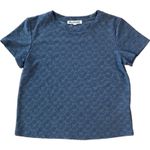 Wallflower | Blue Eyelet Top | Medium Photo 0
