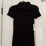 $124 New Splits59 Talia Ribbed Polo Photo 5