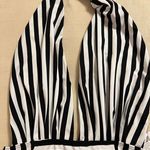 COCOSHIP  Womens One Piece Swimsuit Backless Retro High Waisted Striped Size 12 Photo 1