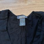 Kenneth Cole  reaction black pleated v-neck top or short dress size small Photo 1