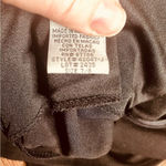 90s Vintage De Laru Black Beaded Halter Prom Gown Black Flowy Maxi Dress 7/8‎ Size undefined Photo 6