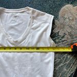 Alo Yoga White Sleeveless V-Neck Tank Top Size S Activewear Fitted Muscle Gym Photo 10