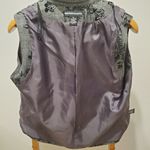 Norton Mcnaughton  V Neck Button Up Gray Vest 14 Photo 13