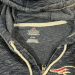 Women’s New England Patriots full zip up hoodie Small Blue Photo 1