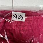 Trina Turk  Sz S Genie Bright Pink Front Slit Lounge Pants Gauze Beachy Vacation Photo 11