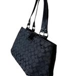 Coach  Black Signature Soho Shoulder Bag F18750 Photo 3