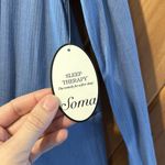 Soma  sleep therapy wrap robe in blue stone NWT Photo 3