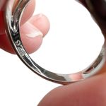 Sterling Silver Openwork Braided Twisted Knotted Wide Band Ring Photo 7