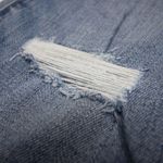 Madewell NEW  Skinny Mid-rise ripped Jeans Frankie‎ was, 27P Photo 13