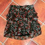 Maje Jerkita Floral-Print Crepe Mini Skirt in Imprime Photo 2